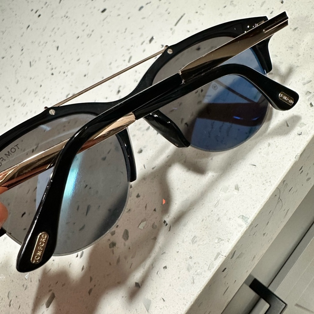 Tom Ford Aviator Adrenne Black Sunglasses - Picture 5 of 10